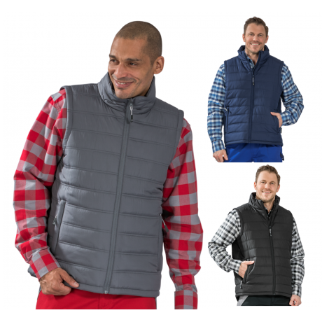 Doudoune travail matelassée noire NEPTUN PLANAM