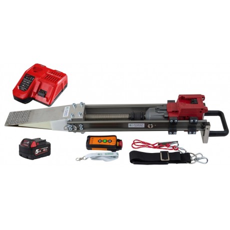 Coin d'abattage à distance télécommandé Forstreich TR 300 batterie 12 Ah