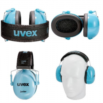 Casque antibruit enfant junior K SNR29 UVEX bleu