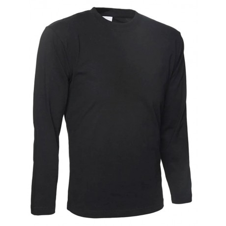 Tee shirt manche longue 100% coton 180 gramme