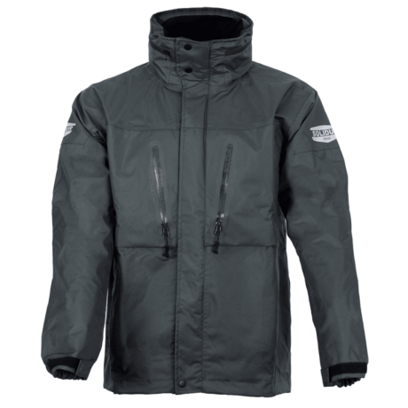 Veste de pluie imperméable grise respirante H2O SOLIDUR
