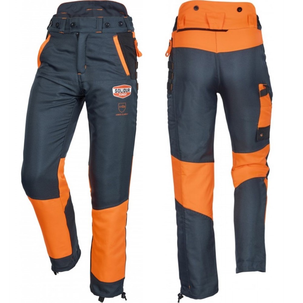 Pantalon bucheron anti-coupure authentic Classe 2 24 m/s SOLIDUR