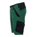 Short élasthanne vert profil