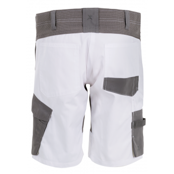 Short élasthanne blanc dos