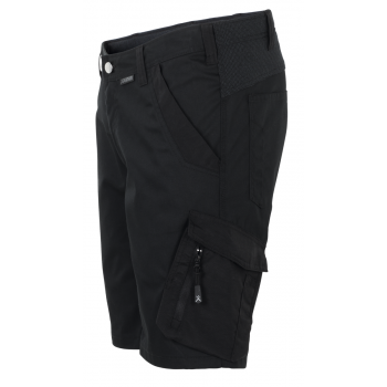 Short élasthanne noir profil