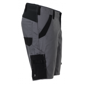 Short élasthanne ardoise noir profil