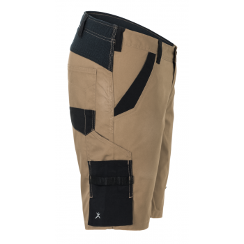 Short élasthanne sable profil