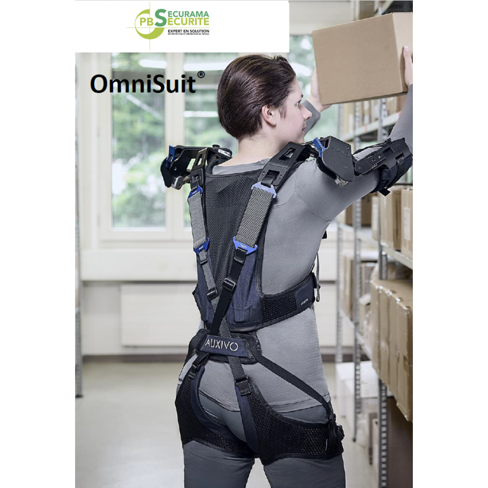 Exosquelette de manutention multitâche léger OMNISUIT AUXIVO