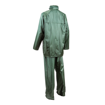 Ensemble de Pluie Nylon Pvc Vert COVERGUARD dos