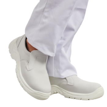 Chaussure de cuisine blanc S2 hydrofugée PBV