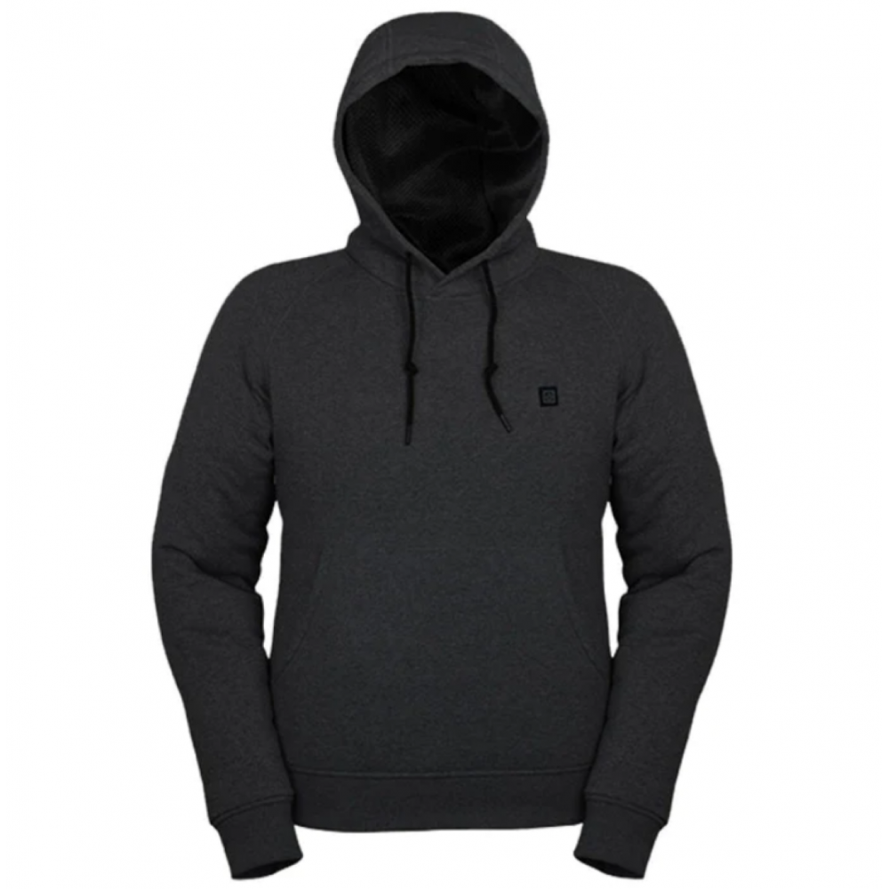 Sweat à capuche noir chauffant G-HEAT