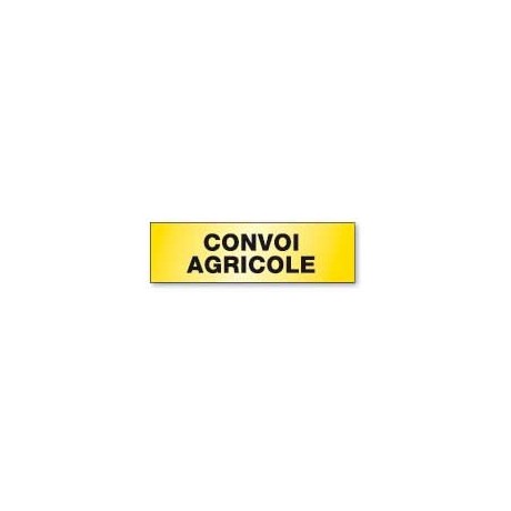 Convoi agricole aluminium double face 120 x 40 cm