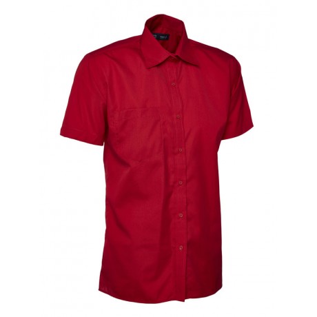 Chemise manches courtes popeline homme UC710 UNEEK Sécurama