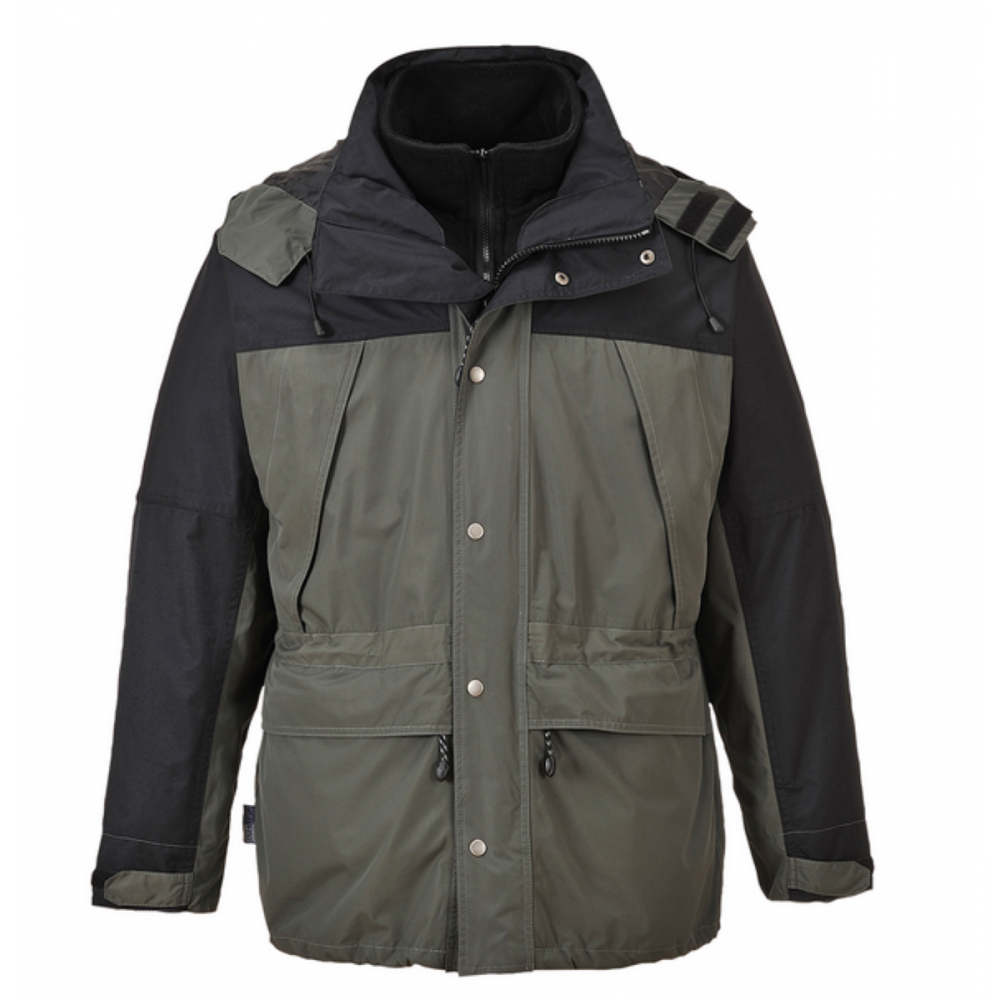 Parka respirante froid Orkney 3 en 1 Gris PORTWEST