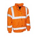 Blouson froid de travail haute visibilité premier prix UNEEK orange