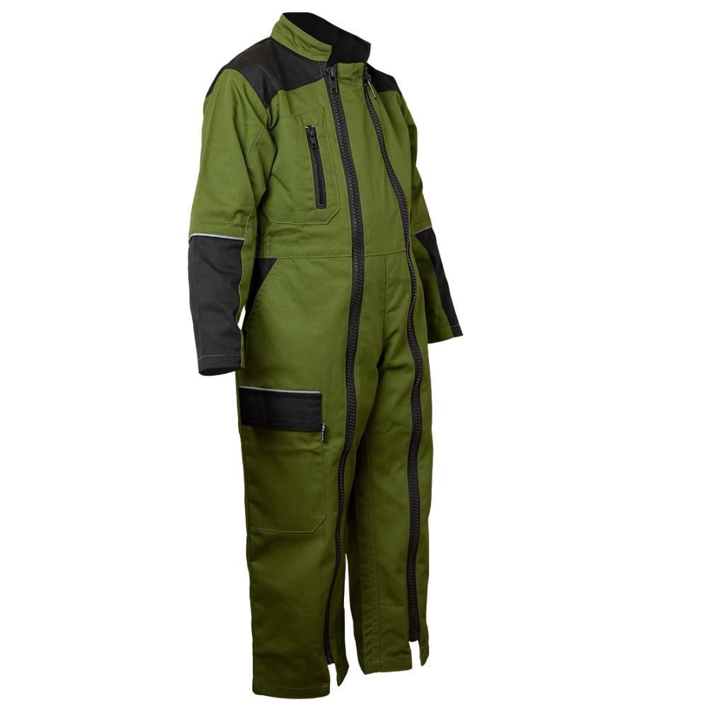Combinaison de travail 2 zip enfant junior bicolore ZEPHYR LMA