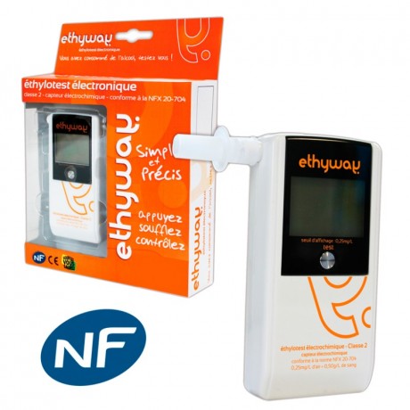 Test d’alcoolémie électrochimique Ethyway