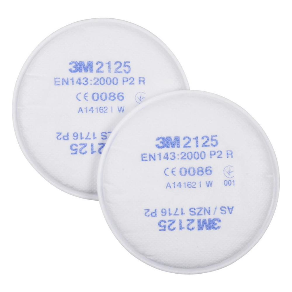 FILTRE ANTIPOUSSIERE P2R 3M 6000-7000 x2