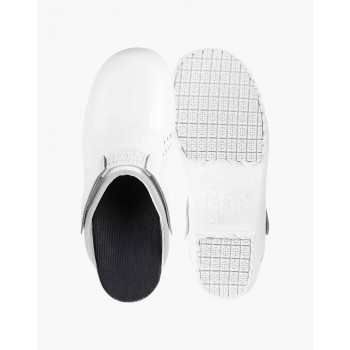 Semelle FURIANO Sabot le plus adhérant au sol ADHERA Sécurama Blanc