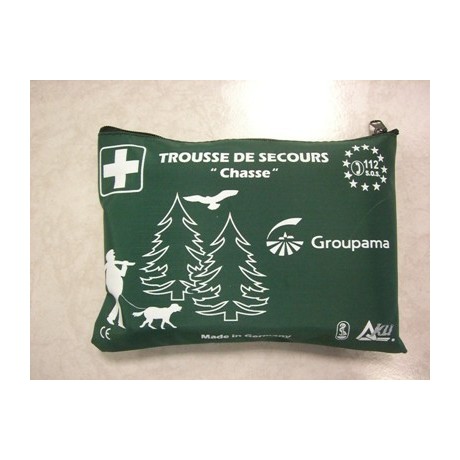 Trousse de secours chasse et battue 18 articles