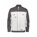 Veste de travail LUGANO DASSY blanc gris