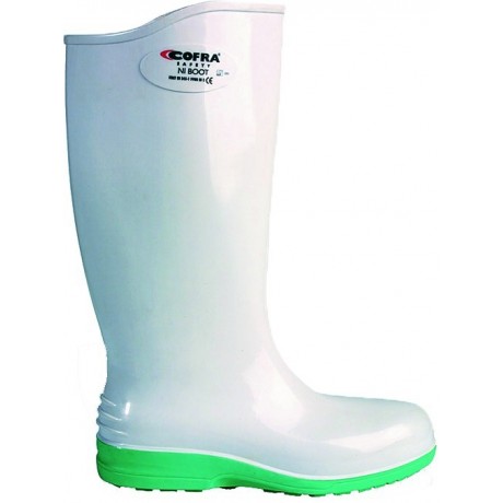 Botte de Sécurité AGRO blanche ECLYPSE antidérapante COFRA