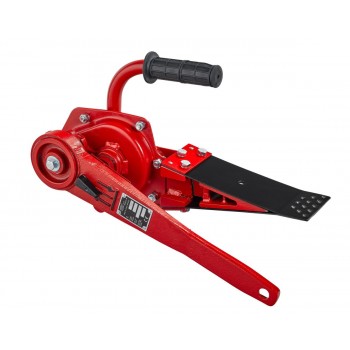 Coin d'abattage mécanique avec entraînement crémaillère à cliquet