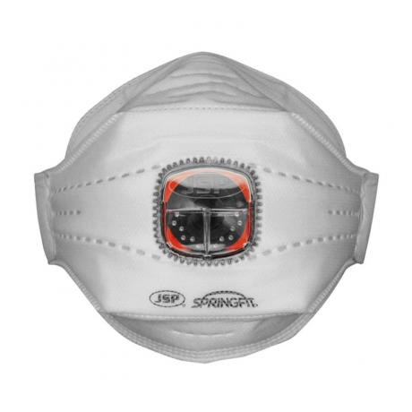 Masque SPRINGFIT FFP3 valve TYPHOON boite de 10 JSP