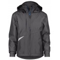 Veste de travail imperméable et coupe vent SOFTSHELL HYPER Dassy anthracite / noir