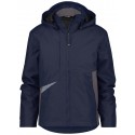 Veste de travail imperméable et coupe vent SOFTSHELL HYPER Dassy Bleu nuit anthracite
