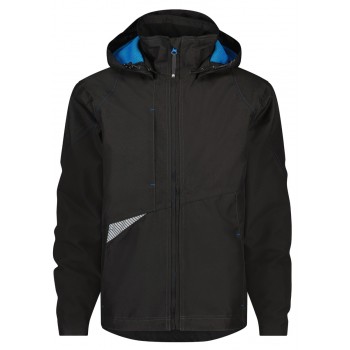 Veste de travail imperméable et coupe vent SOFTSHELL HYPER Dassy noir