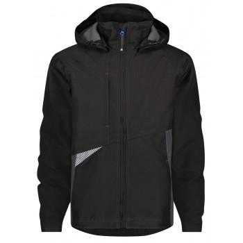 Veste de travail imperméable et coupe vent SOFTSHELL HYPER Dassy noir gris anthracite