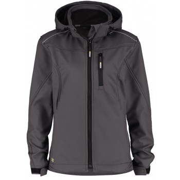 Veste de travail intempéries Softshell Tavira Femme DASSY gris