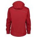 Veste homme softshell TAVIRA rouge dos