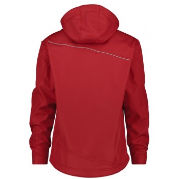 Veste homme softshell TAVIRA rouge dos