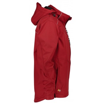 Veste homme softshell TAVIRA rouge profil