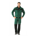 Blouson de travail PLALINE 65/35 poly/coton 280 gr vert