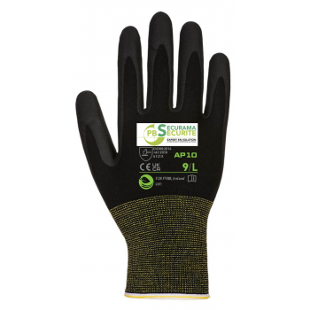 Gants de travail super confort mousse de nitrile bambou PB SECURITE