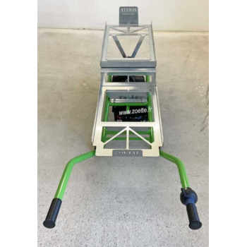 Brouette éléctrique CLAS VITICULTURE porte caisse ZOETTE vue dessus