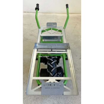 Brouette électrique CLAS VITICULTURE porte caisse ZOETTE vue dessus