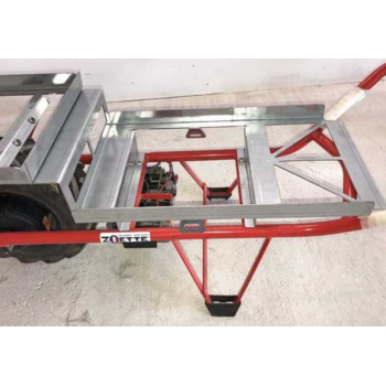 Brouette électrique ZOETTE PRO VITICULTURE motorisée freinéeas chassis