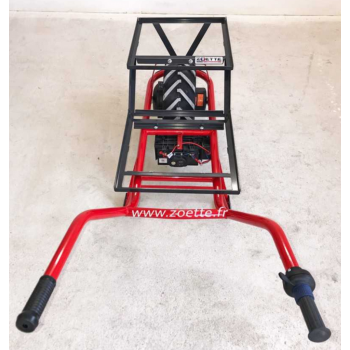 Brouette électrique ZOETTE apiculture PRO PORTE RUCHE abeille châssis