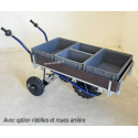 Brouette électrique ZOETTE CLAS PRIMEUR avec option roues arrières