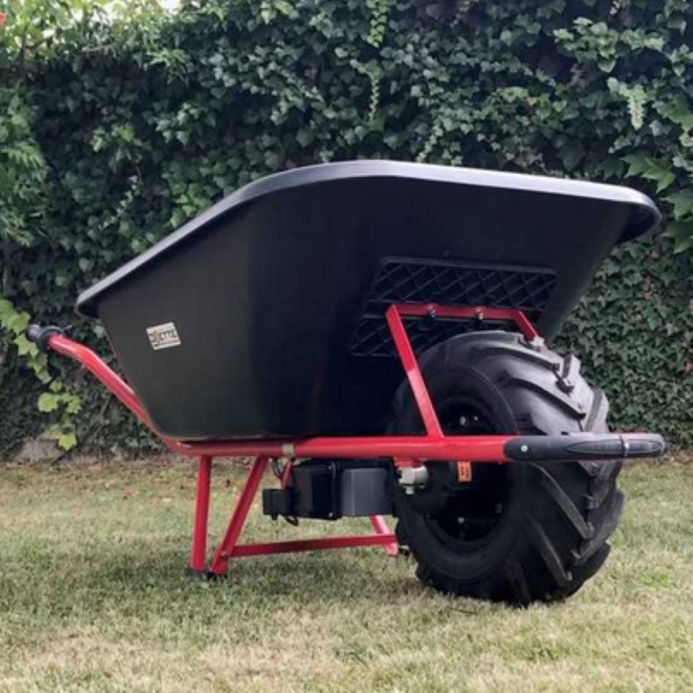 Brouette électrique ZOETTE renforcée PRO P120 L motorisée Brouette électrique ZOETTE renforcée PRO P120 L motorisée