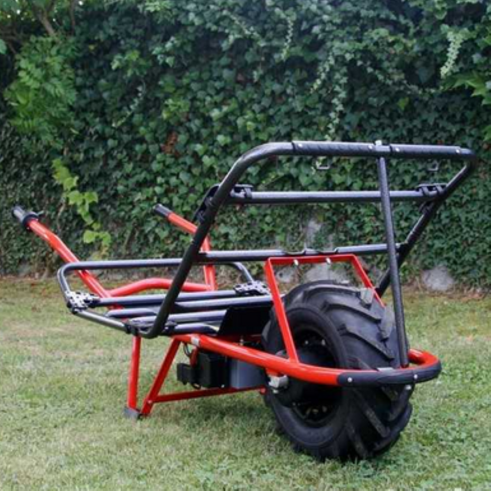 Brouette plateau électrique ZOETTE renforcée freinée PRO CHARRETTE