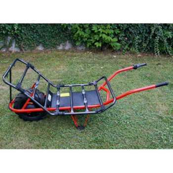 Brouette plateau électrique ZOETTE renforcée freinée PRO CHARRETTE