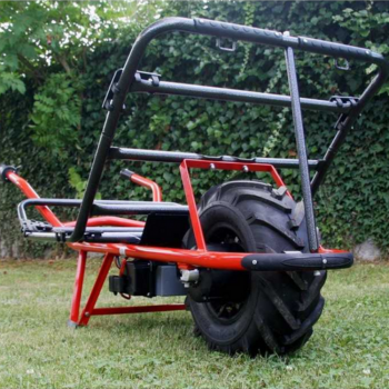 Brouette plateau électrique ZOETTE renforcée freinée PRO CHARRETTE