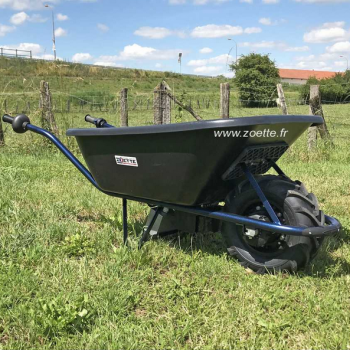 Brouette électrique ZOETTE EXTRA CLAS 120 L variateur vitesse