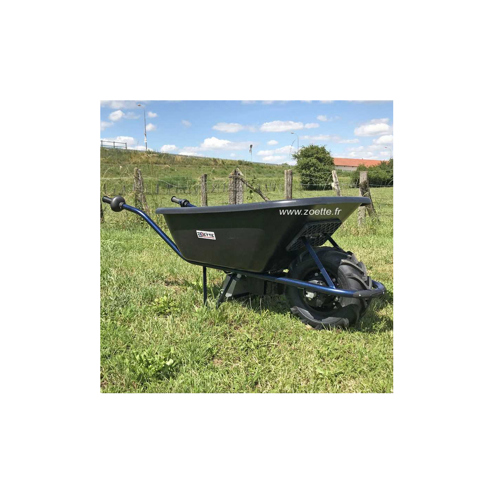 Brouette électrique ZOETTE EXTRA CLAS 120 L variateur vitesse