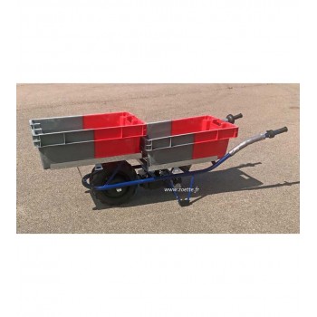 Brouette électrique haut de gamme EXTRA CLAS VITICULTURE 150 kg ZOETTE